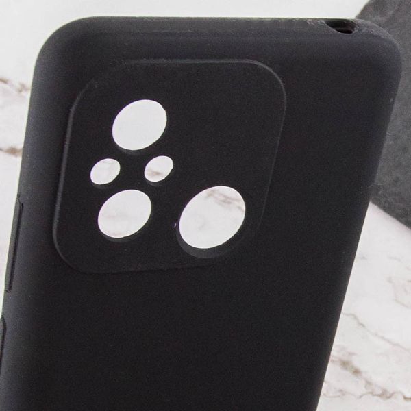 Чохол Silicone Cover Lakshmi Full Camera для Xiaomi Redmi 12C / Poco C55 Чорний 555-02194 фото