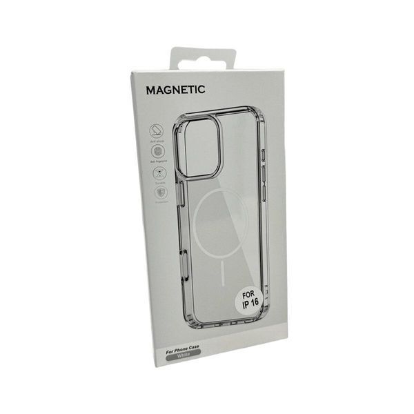 Чохол Acrylic Thin Magnetic для Apple iPhone 16 White 666-03690 фото
