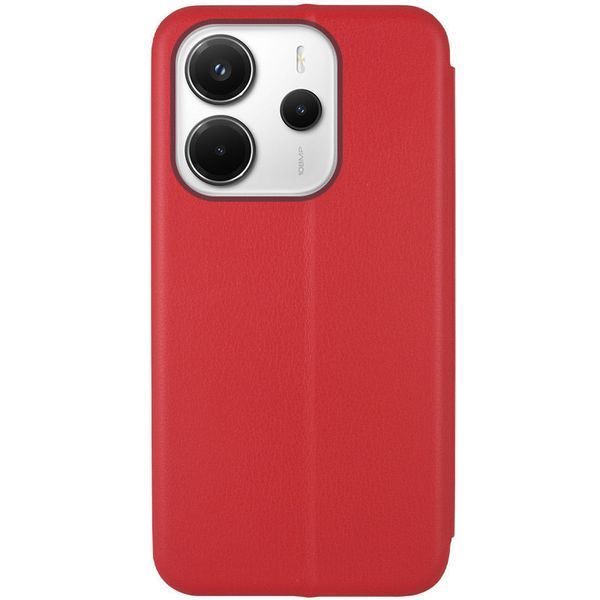 Кожаный чехол-книжка Classy для Xiaomi Redmi Note 14 4G (Int. version) Red 777-05305 фото