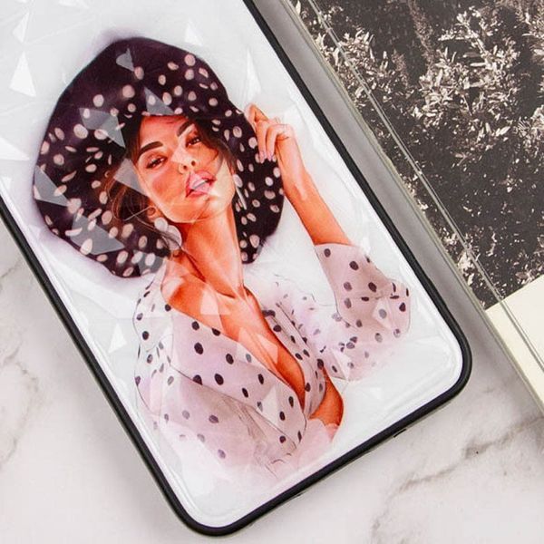 TPU+PC чохол Prisma Ladies для Oppo A38 / A18 Girl in a hat 777-07170 фото