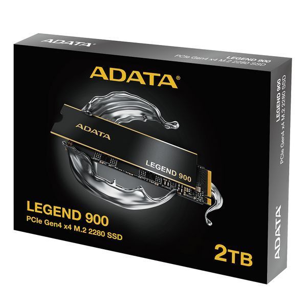Накопитель SSD M.2 ADATA LEGEND 900 2TB 2280 PCIe Gen 4x4 3D NAND Read/Write: 7000/5400 MB/sec SLEG-900-2TCS фото