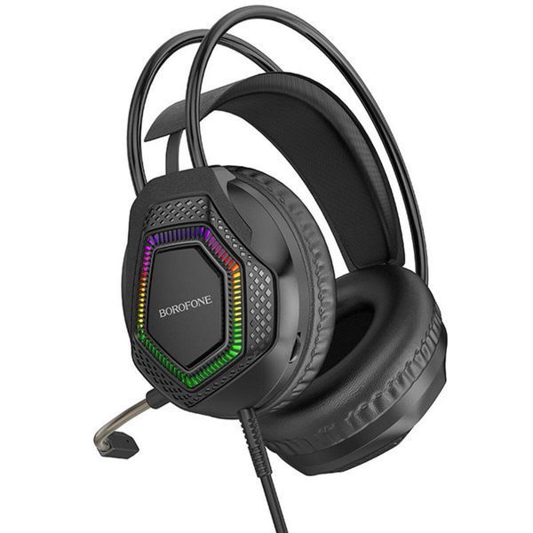 Навушники BOROFONE BO105 Thunder gaming headphones Black 656-01004 фото