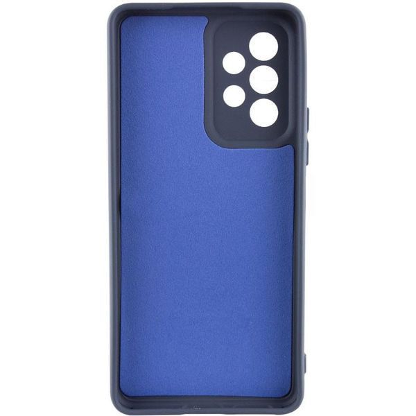Чохол TPU GETMAN Liquid Silk Full Camera для Samsung Galaxy A33 5G Синій / Midnight Blue ILSO-00000074060-11 фото