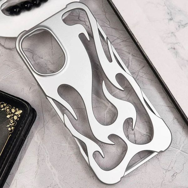Чохол TPU WinFire для iPhone 16 (6.1") Silver 555-00524 фото