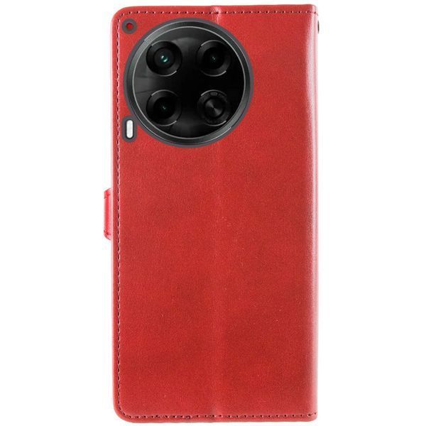 Шкіряний чохол-книжка GETMAN Gallant (PU) для TECNO Camon 30 (CL6) Red 777-06171 фото