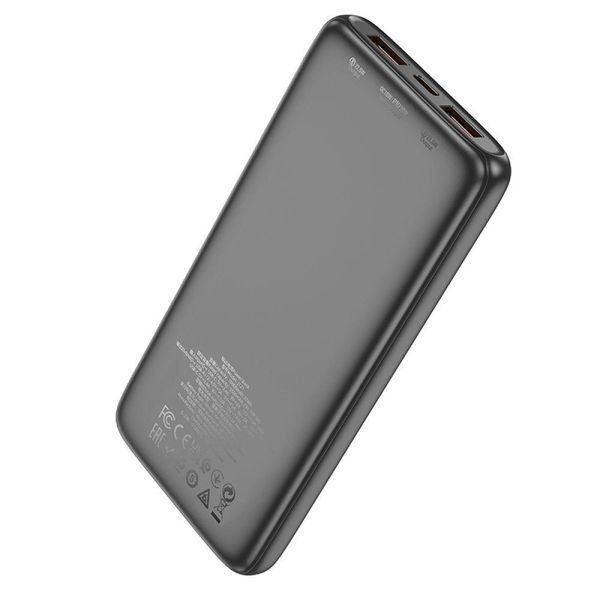 Power Bank Hoco J121 Fast 22.5W+PD20W fully compatible with digital display 10000 mAh Чорний 656-03286 фото