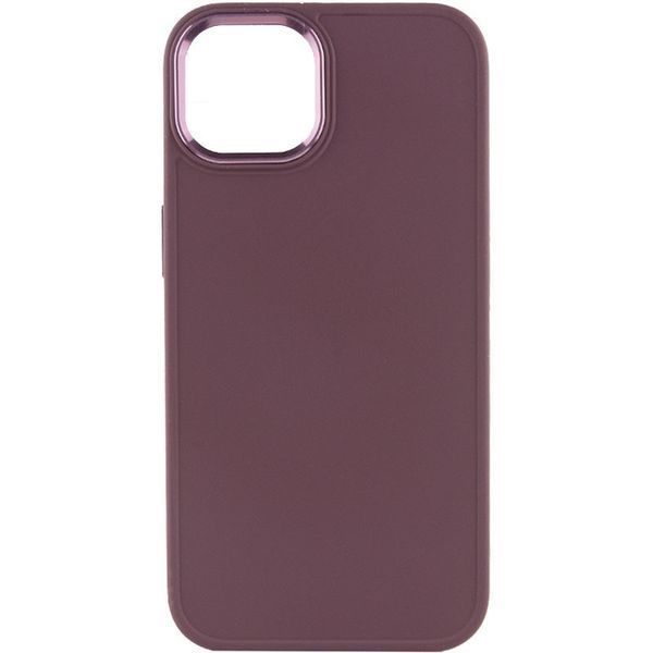 Чехол TPU Bonbon Metal Style для Apple iPhone 14 (6.1") Plum 208-06098 фото