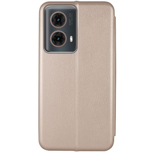 Кожаный чехол-книжка Classy для Motorola Moto G85 Gold 777-05355 фото