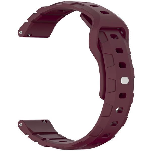Силіконовий ремінець Defense для Smart Watch 20mm Plum 212-01703 фото