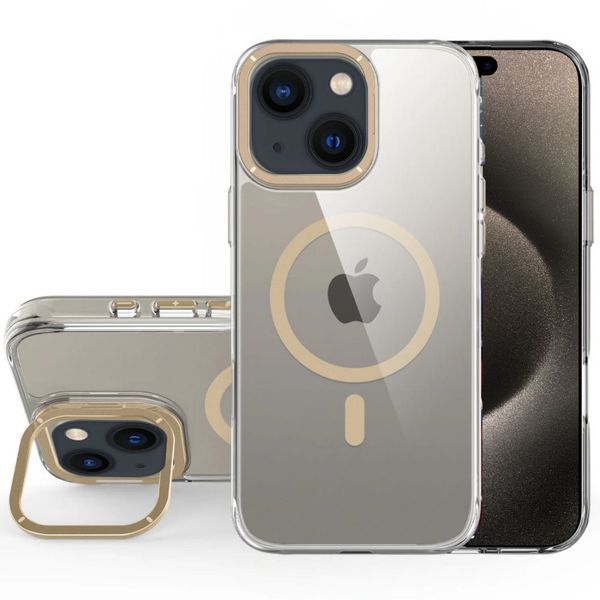 Чехол TPU Space Case Apex with MagSafe для Apple iPhone 13 / 14 / 15 (6.1") Gold 214-03353 фото