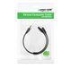 Аудіокабель UGREEN AV141 3.5mm male to 2 3.5mm female, 0,2m Black UGR-30619 фото 2