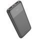 Power Bank Hoco J121 Fast 22.5W+PD20W fully compatible with digital display 10000 mAh Чорний 656-03286 фото 3