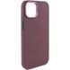 Чехол TPU Bonbon Metal Style для Apple iPhone 14 (6.1") Plum 208-06098 фото 1