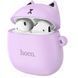 Беспроводные наушники HOCO EW45 True wireless stereo headset Lilac Cat 656-03888 фото 1