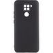 Чохол TPU GETMAN Liquid Silk Full Camera для Xiaomi Redmi Note 9 / Redmi 10X Чорний / Black ILSO-00000073806-15 фото