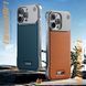 Накладка Leather Aromatherapy Metal Magnetic для iPhone 16 Grey 207-00398 фото 9