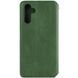 Шкіряний чохол-книжка GETMAN Cubic (PU) для Samsung Galaxy A37 5G Green 777-09161 фото 2