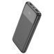 Power Bank Hoco J121 Fast 22.5W+PD20W fully compatible with digital display 10000 mAh Чорний 656-03286 фото 1