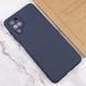 Чехол TPU GETMAN Liquid Silk Full Camera для Samsung Galaxy A12 Синий / Midnight Blue ILSO-00000073783-11 фото 4