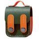Шкіряний футляр Briefcase для навушників AirPods 1/2 Orange 203-00391 фото 1