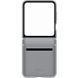 Кожаный чехол Leather Case для Samsung Galaxy Z Flip6 Gray 555-03219 фото 6