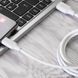 Кабель Proove Striped Silicone USB to Type-C (1m) white 656-02604 фото 2