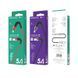 Кабель BOROFONE BX32 USB to Micro 2.4A, 1m, nylon, aluminum+TPE connectors, Black 6931474710437 фото 2