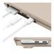 Накладка PC+PU AMO-PU для MacBook Pro 16' 2024/2023/2021 (A2485/A2780/A2991) Gold 777-07772 фото 4