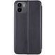Шкіряний чохол-книжка Classy для Xiaomi Redmi A1 / A2 Чорний 777-03626 фото 2