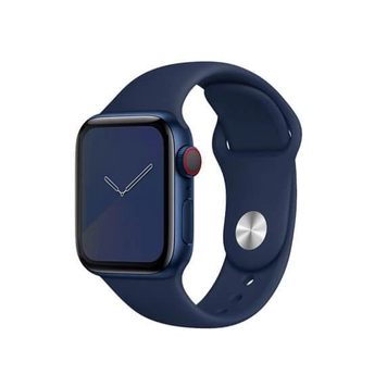 Силіконовий ремінець для Apple Watch 42/44/45/49 мм Navy Blue 212-00671 фото