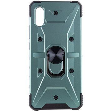Ударопрочный чехол Pathfinder Ring для Xiaomi Redmi 9A Green 777-07900 фото