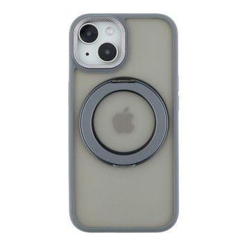 Чехол TPU+PC Mag 360 Spin Case для iPhone 14 Grey 214-03231 фото