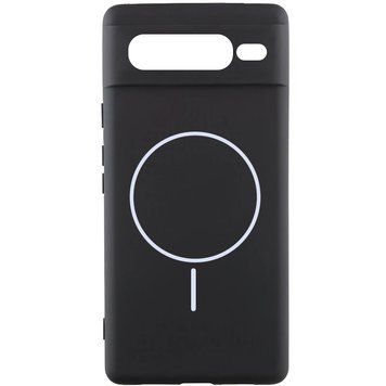 Чехол Silicone Cover Lakshmi Full Camera with MagFit для Google Pixel 7 Pro Черный 555-02095 фото