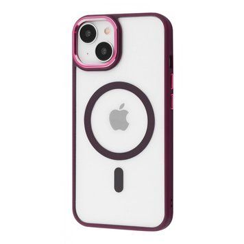 Чохол WAVE Ardor Case with Magnetic Ring для iPhone 15 Plus Bordo 656-05487 фото