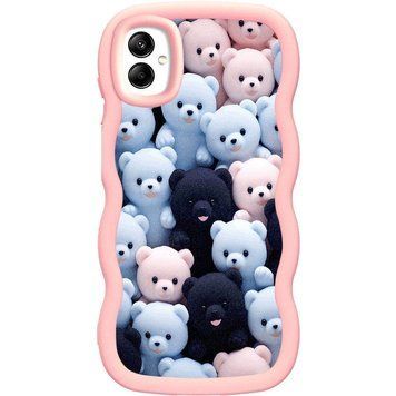 Чехол TPU Cloudy Pictures для Samsung Galaxy A06 Bears 555-01306 фото