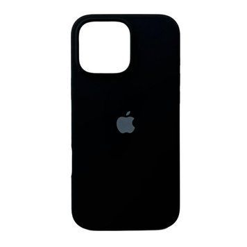 Силиконовый чехол для iPhone 16 Pro Black 666-01197 фото