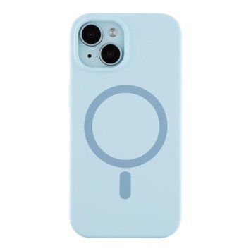 Чохол Glow Silicone Case with Magsafe для iPhone 15 Blue 214-03922 фото