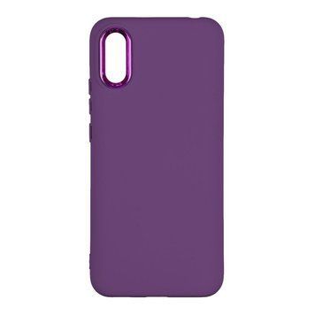 Чехол Silicone Cover Metal frame для Xiaomi Redmi 9A Elderberry 208-03553 фото