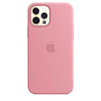 Силиконовый чехол для iPhone 12 Pro Max Pink 208-00372 фото