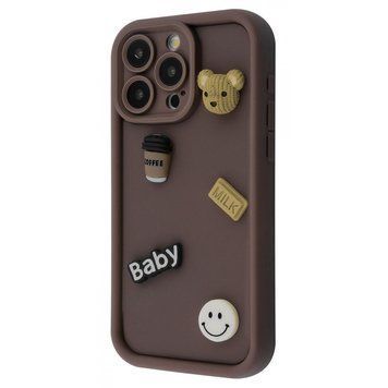Чехол Pretty Things Case для iPhone 13 Pro Brown/Donut 777-01636 фото