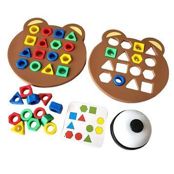 Настольная интерактивная игра Ummi Shape Matching Game + answer bell 656-03367 фото