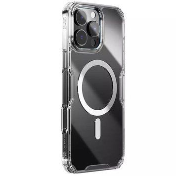 TPU чохол Nillkin Nature Pro Magnetic для Apple iPhone 16 Pro Max (6.9") Transparent 777-08021 фото