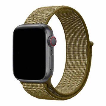 Ремешок для Apple Watch Nylon 38/40/41mm Olive Flak 212-02334 фото
