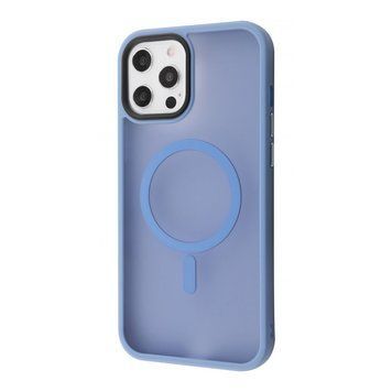 Чехол WAVE Matte Insane Case with Magnetic Ring для iPhone 12 Pro Max Blue 656-07773 фото