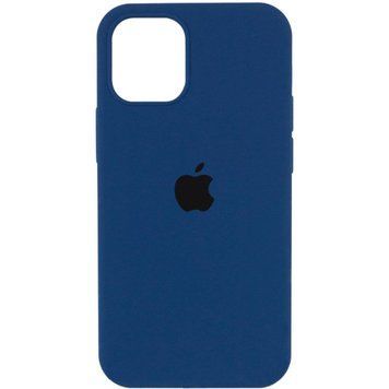 Силиконовый чехол для iPhone 15 Pro Navy Blue 666-01041 фото