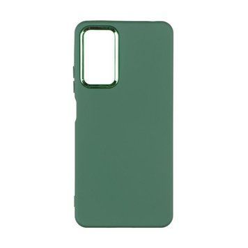 Чохол Silicone Cover Metal frame для Xiaomi Redmi Note 11 Pro 4G/5G / 12 Pro 4G Army green 208-03503 фото