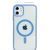 Силіконовий чохол Clear Color Case with MagSafe для iPhone 13 Голубий 214-00131 фото