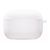 Силиконовый футляр с микрофиброй для наушников Airpods Pro 3 White 656-08091 фото