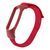 Ремешок для Xiaomi Mi Band 3/4/5/6/7 Nylon Red 212-02486 фото