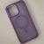 Чохол Wavy Pattern Matte Corrugated Camera Magnetic для iPhone 12 Pro Max Violet 214-02421 фото